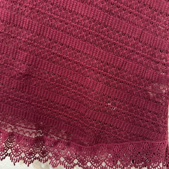 GUC MUDD Open Knit Boho Cover Up Dress - Picture 6 of 6